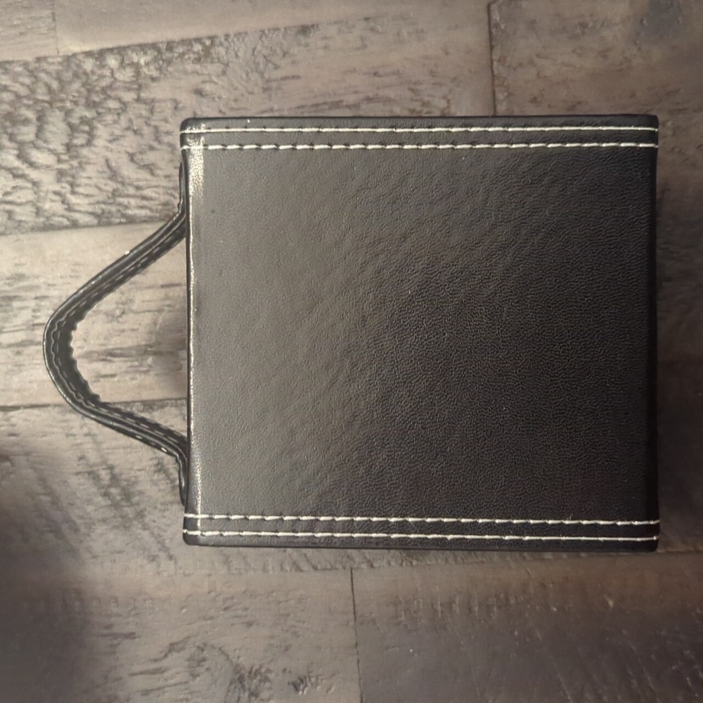 New Black Leather Jewelry Case - Picture 3 of 11